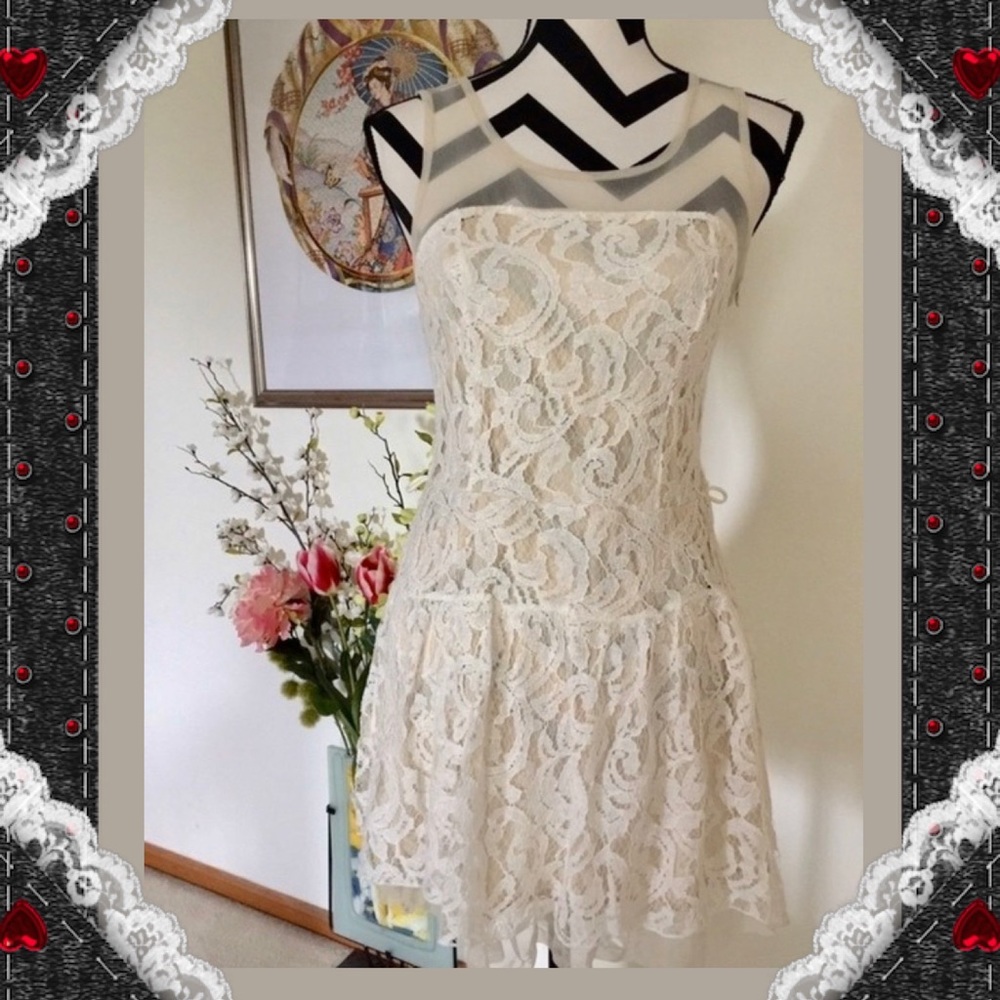 Malloy Beige Lace Mix&Match Dress